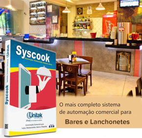 Syscook para Bares e Lanchonetes