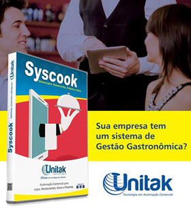Syscook - Software para gestão de empresas de alimentação, restaurantes, lanchonetes, padarias e mais...