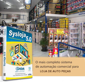 Sysloja 5.0 para Auto Peças