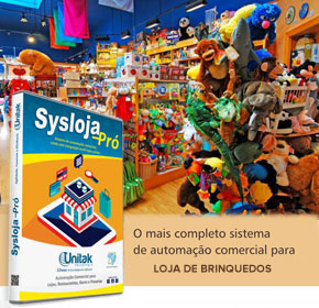 Sysloja PRO para Lojas de Brinquedos