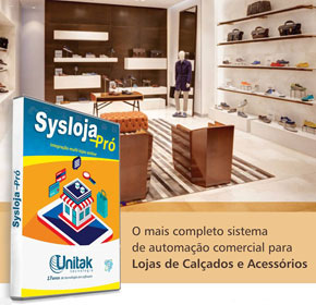 Sysloja PRO para Loja de Calçados