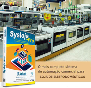 Sysloja PRO para Lojas de Eletrodomésticos