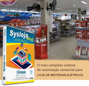Sysloja PRO para Lojas de Materiais Elétricos